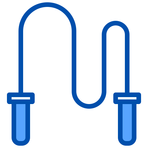 Jumping rope xnimrodx Blue icon