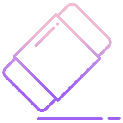 Eraser free icon