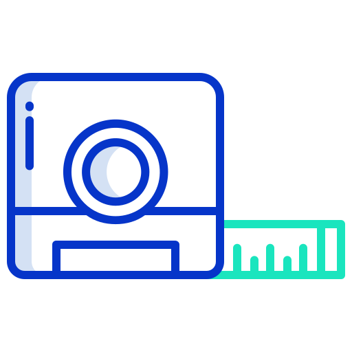 Tape measure free icon