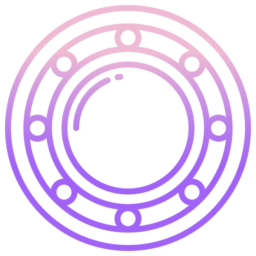 Ball Bearing Icongeek26 Outline Gradient Icon