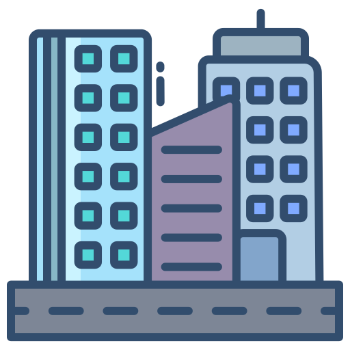 Company - Free buildings icons