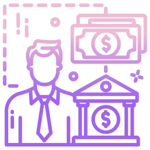 banquero icono gratis