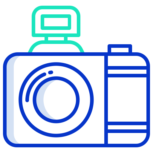 Camera Icongeek26 Outline Colour icon