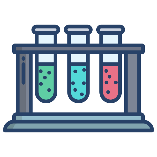 Test tube Icongeek26 Linear Colour icon