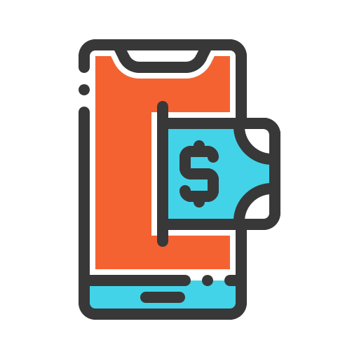 Mobile payment free icon