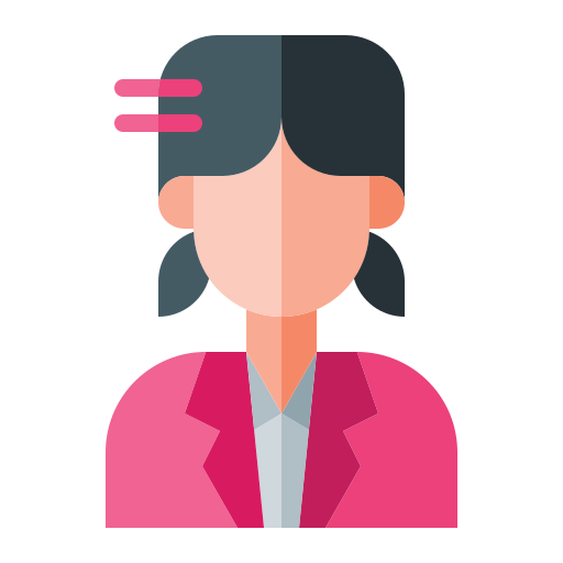 mujer de negocios icono gratis