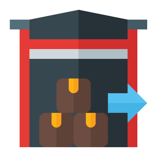 Warehouse free icon