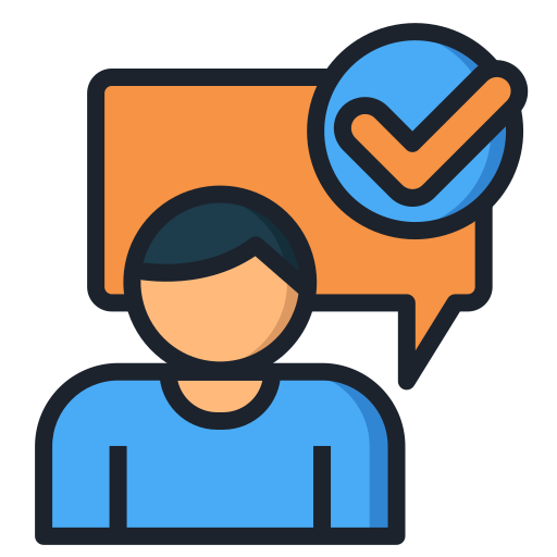 opinión icono gratis