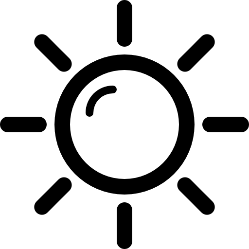 sol grátis ícone