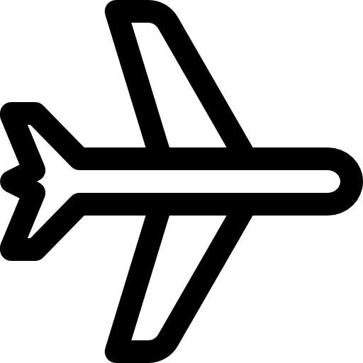 비행기 무료 아이콘