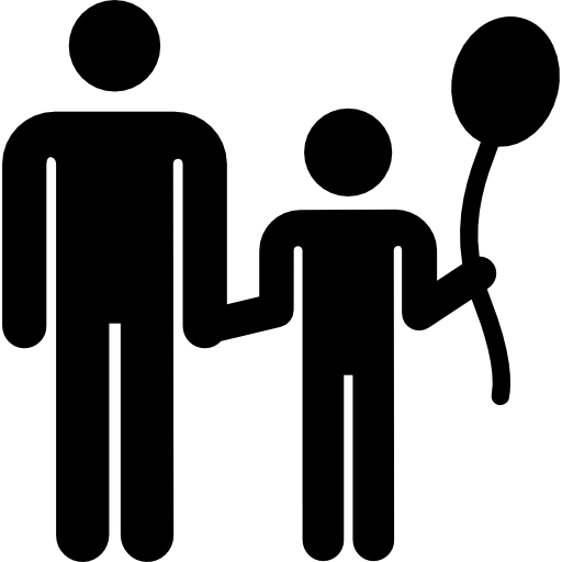 Fathers day Pictograms Fill icon