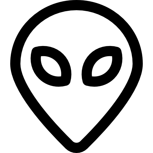 extraterrestre icono gratis