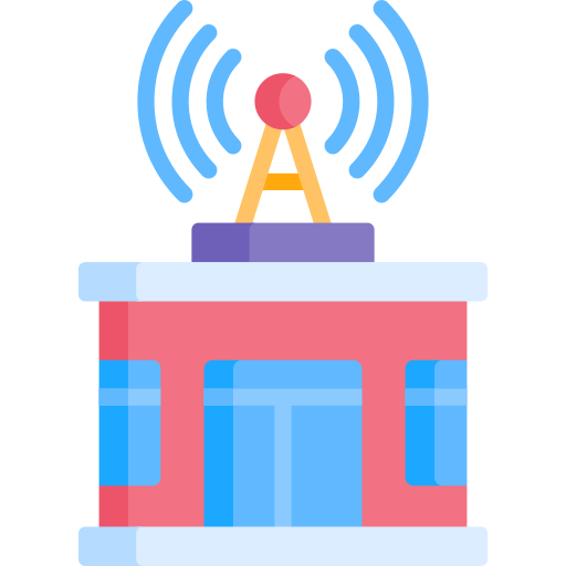 뉴스 사무실 무료 아이콘