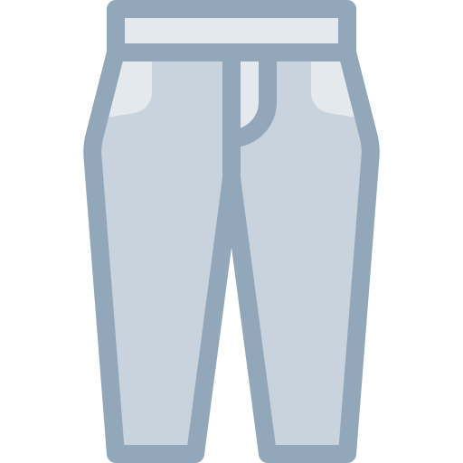 Trousers Detailed color Lineal color icon