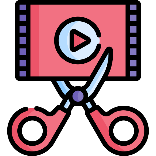 Video editor - Free multimedia icons