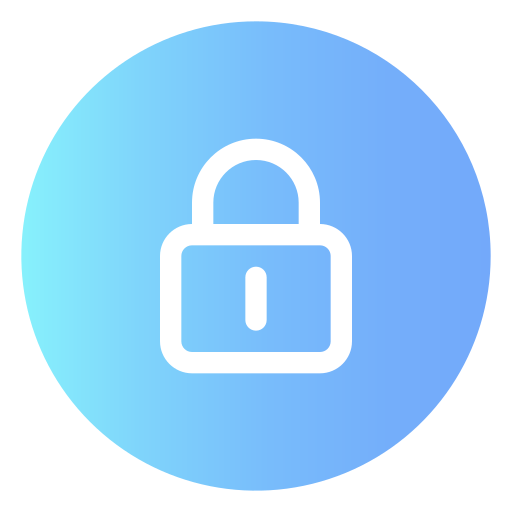 Padlock Generic Flat Gradient icon