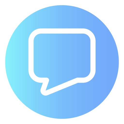 Chat Generic Flat Gradient icon