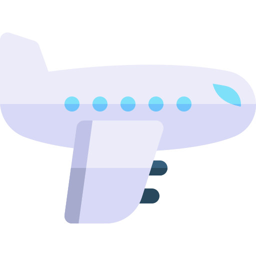 avión icono gratis