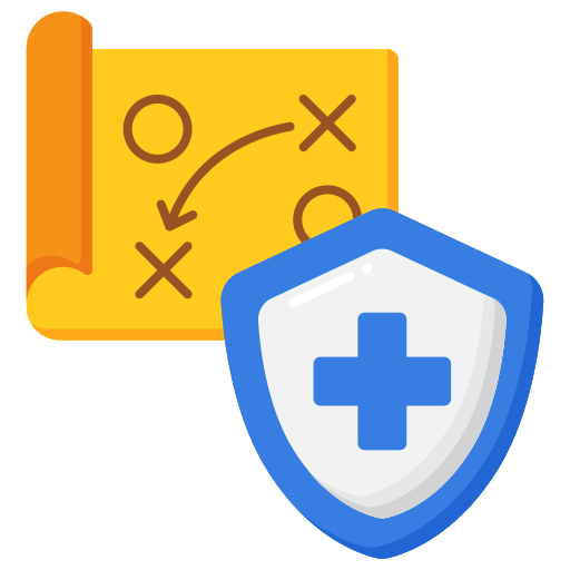 seguro médico icono gratis