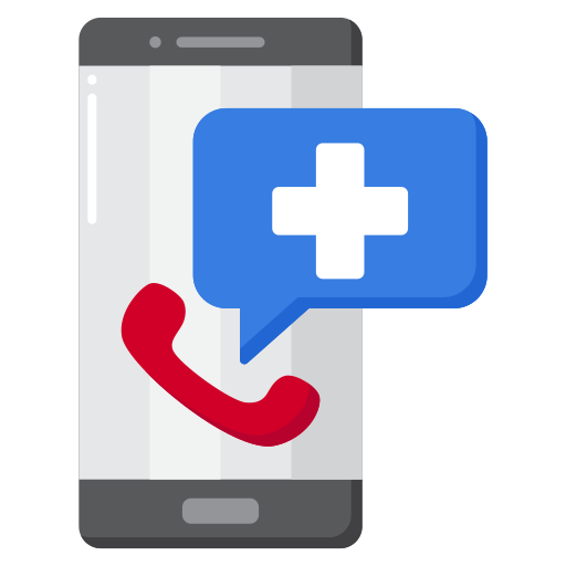 원격 진료 무료 아이콘