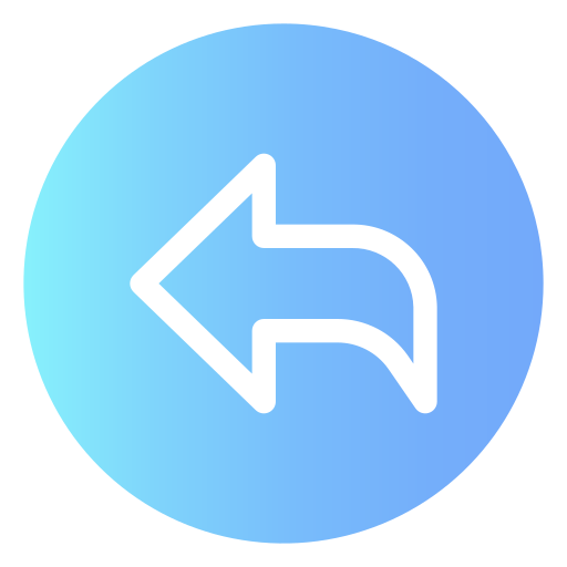 Left arrow Generic Flat Gradient icon