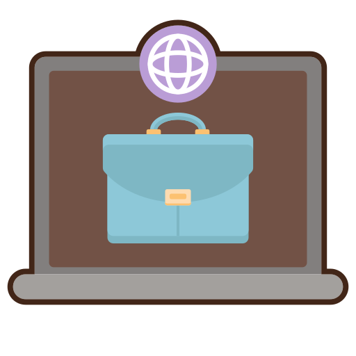 bureau en ligne Icône gratuit bureau en ligne Icône gratuit