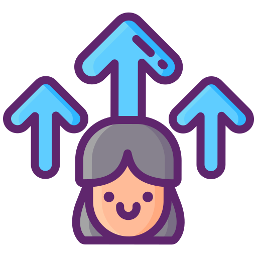 trayectoria profesional icono gratis