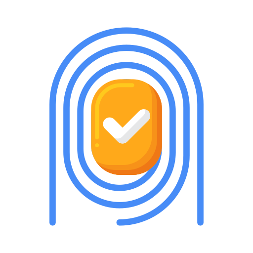 empreinte digitale Icône gratuit