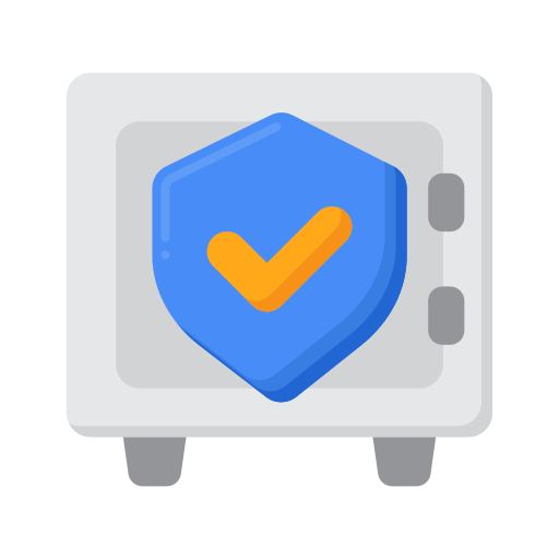 deposito de seguridad icono gratis