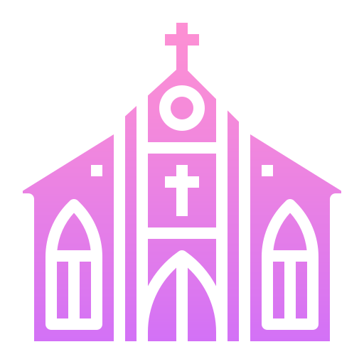 Church Generic Flat Gradient icon