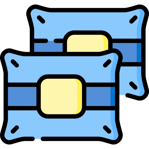 almohadas de cama icono gratis