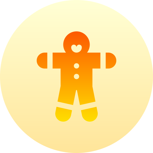Gingerbread free icon