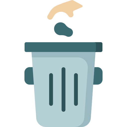 papelera de reciclaje icono gratis