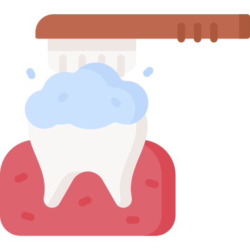 cepillar los dientes icono gratis