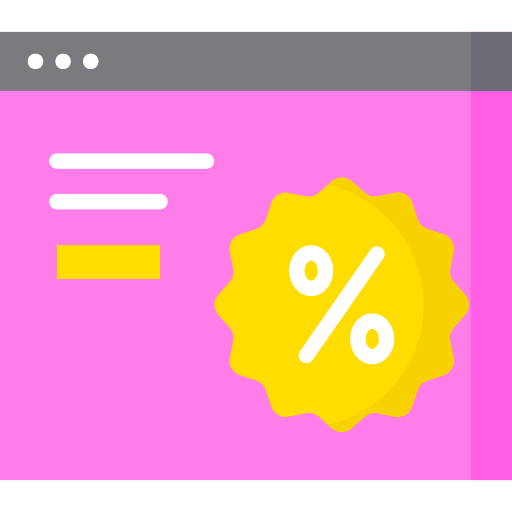 descuento icono gratis
