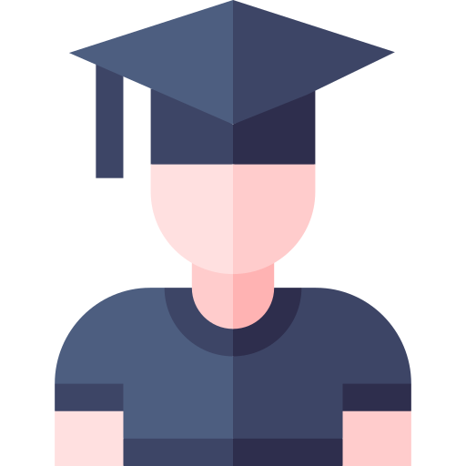 graduación icono gratis