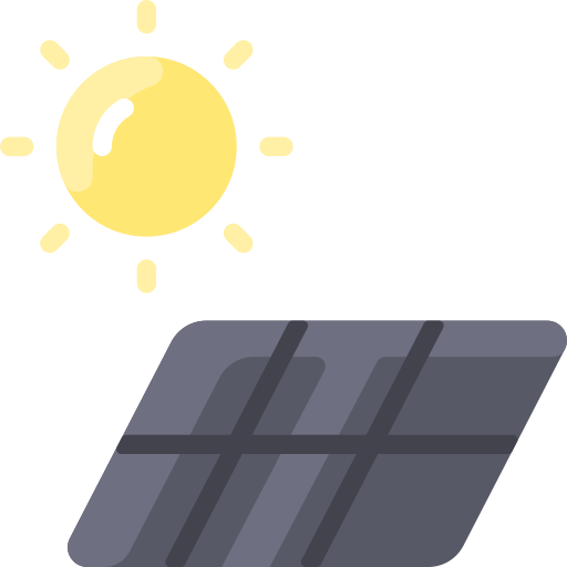 panel solar icono gratis