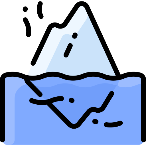 iceberg icono gratis