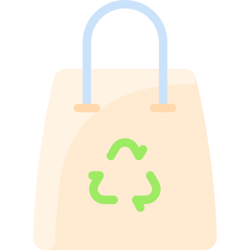 bolsa ecológica icono gratis