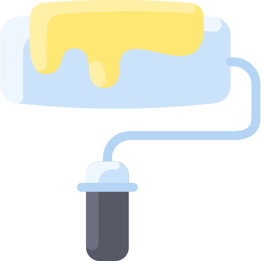 Paint roller free icon