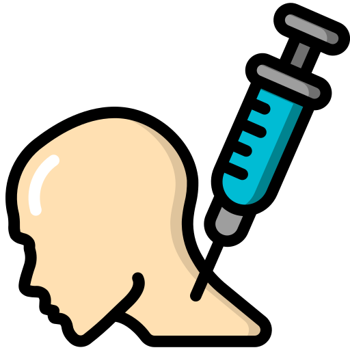 Injection free icon Injection free icon