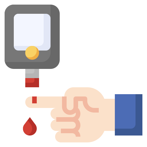 Glucose meter free icon