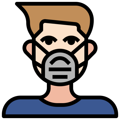 의료용 마스크 무료 아이콘 의료용 마스크 무료 아이콘