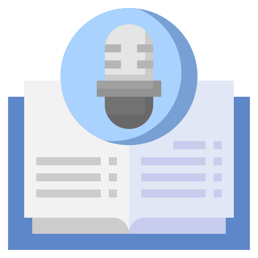 오디오 북 무료 아이콘