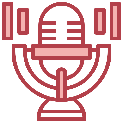 Microphone Surang Red icon