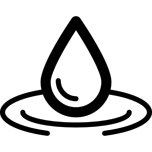 gota de agua icono gratis