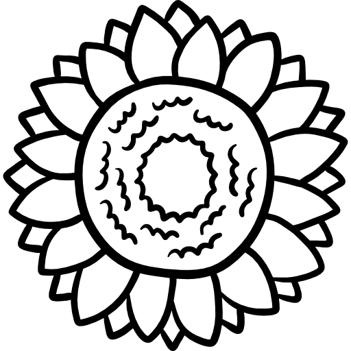 girasol icono gratis