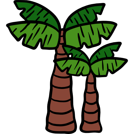 palmera icono gratis