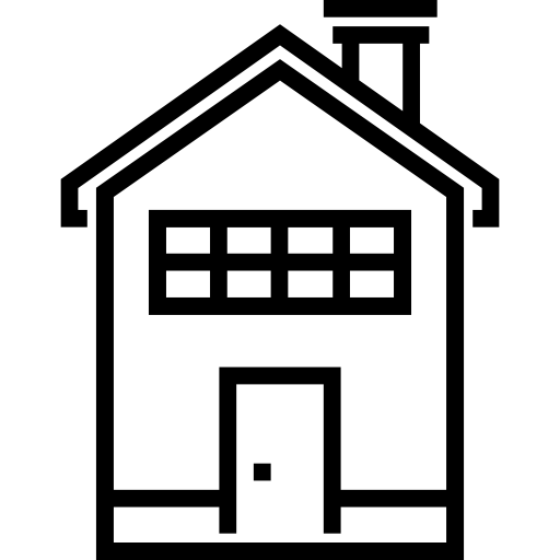 House Detailed Straight Lineal icon