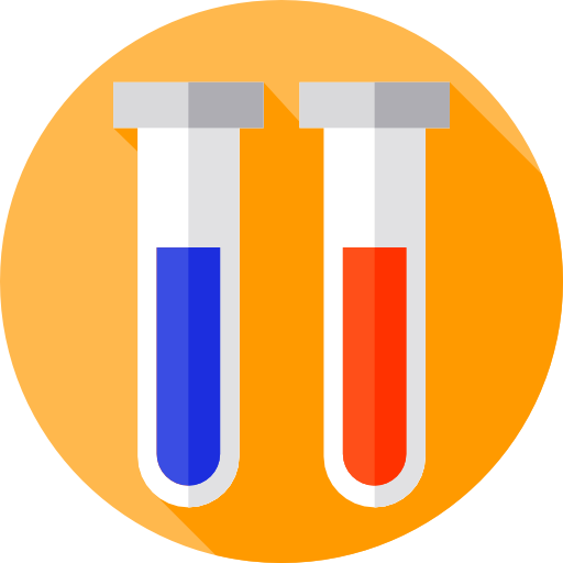 Test tubes free icon